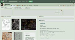 Desktop Screenshot of ladyraze.deviantart.com