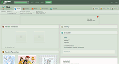 Desktop Screenshot of ldva.deviantart.com