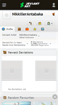 Mobile Screenshot of nikkillerantabaka.deviantart.com