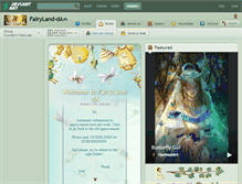 Tablet Screenshot of fairyland-da.deviantart.com