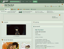 Tablet Screenshot of kiki-the-kiwii.deviantart.com