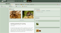 Desktop Screenshot of mpe-65.deviantart.com