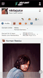 Mobile Screenshot of nikitajuice.deviantart.com