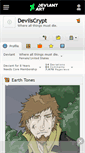 Mobile Screenshot of devilscrypt.deviantart.com