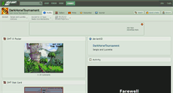 Desktop Screenshot of darkhorsetournament.deviantart.com