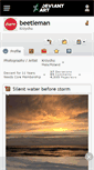 Mobile Screenshot of beetleman.deviantart.com