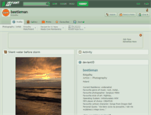 Tablet Screenshot of beetleman.deviantart.com