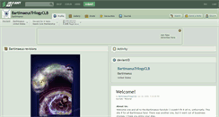 Desktop Screenshot of bartimaeustrilogyclb.deviantart.com