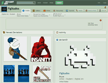 Tablet Screenshot of flgstudios.deviantart.com