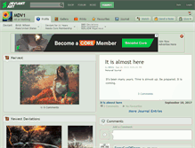 Tablet Screenshot of mdv1.deviantart.com