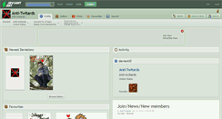 Desktop Screenshot of anti-twitards.deviantart.com