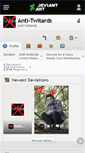 Mobile Screenshot of anti-twitards.deviantart.com
