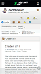 Mobile Screenshot of darthhomie1.deviantart.com