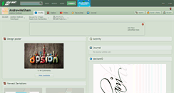 Desktop Screenshot of andrewhesham.deviantart.com