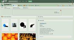 Desktop Screenshot of deathgag101.deviantart.com