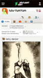 Mobile Screenshot of lulu-yumyum.deviantart.com