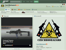 Tablet Screenshot of czechbiohazard.deviantart.com