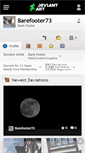 Mobile Screenshot of barefooter73.deviantart.com