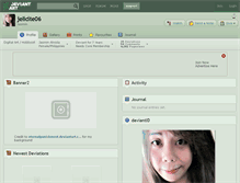 Tablet Screenshot of jelicite06.deviantart.com