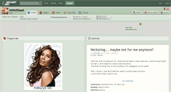 Desktop Screenshot of imnotdead.deviantart.com