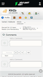Mobile Screenshot of kinzo.deviantart.com