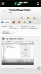 Mobile Screenshot of freesoftwareman.deviantart.com