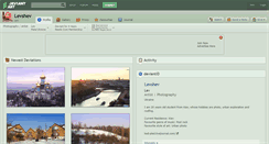 Desktop Screenshot of levshev.deviantart.com