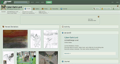 Desktop Screenshot of cyber-dark-lord.deviantart.com