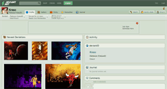 Desktop Screenshot of kraso.deviantart.com