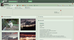 Desktop Screenshot of fireblow.deviantart.com