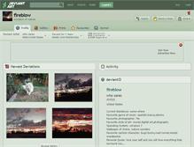 Tablet Screenshot of fireblow.deviantart.com