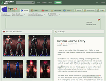 Tablet Screenshot of jryu.deviantart.com