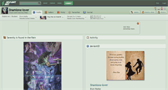Desktop Screenshot of dramione-lover.deviantart.com