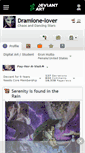 Mobile Screenshot of dramione-lover.deviantart.com