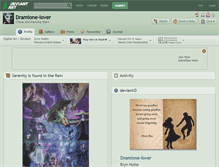 Tablet Screenshot of dramione-lover.deviantart.com