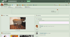 Desktop Screenshot of galdrar.deviantart.com