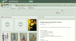 Desktop Screenshot of lil-meka.deviantart.com