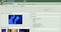 Desktop Screenshot of enchanted-artwork.deviantart.com