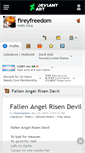 Mobile Screenshot of fireyfreedom.deviantart.com