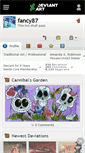 Mobile Screenshot of fancy87.deviantart.com