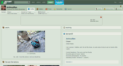 Desktop Screenshot of animusrex.deviantart.com