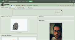 Desktop Screenshot of discloner.deviantart.com