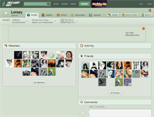Tablet Screenshot of lonsey.deviantart.com