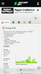 Mobile Screenshot of paper-crafters.deviantart.com