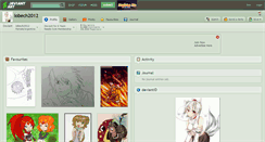 Desktop Screenshot of lobech2012.deviantart.com