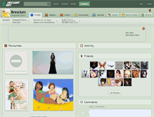 Tablet Screenshot of bresciurs.deviantart.com