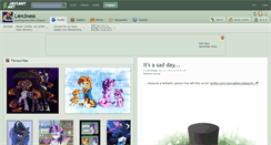 Desktop Screenshot of l4m3ness.deviantart.com
