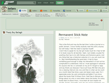 Tablet Screenshot of bellaro.deviantart.com