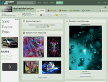 Tablet Screenshot of abstractdeviants.deviantart.com