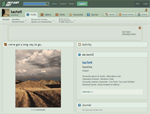 Tablet Screenshot of kacheli.deviantart.com